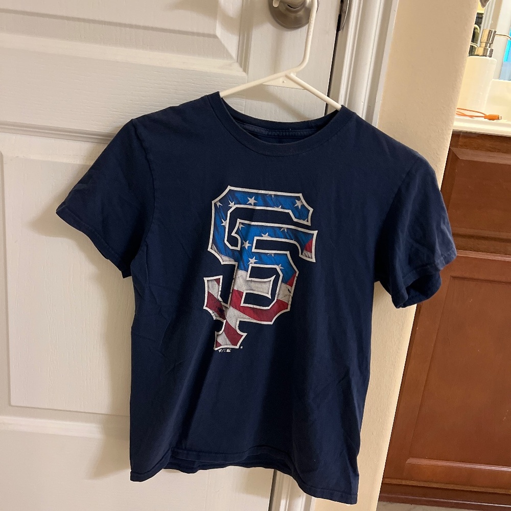Boys posey SF USA T-shirt, large